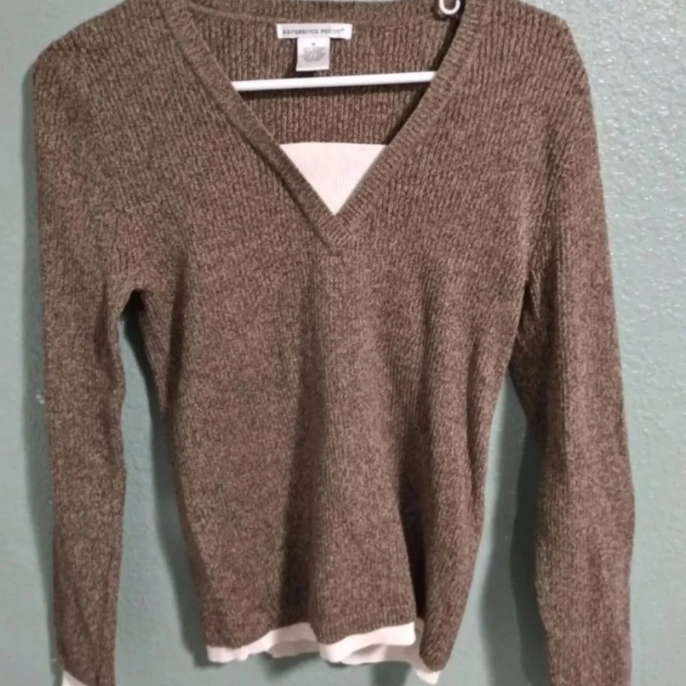Reference point medium brown Sweater